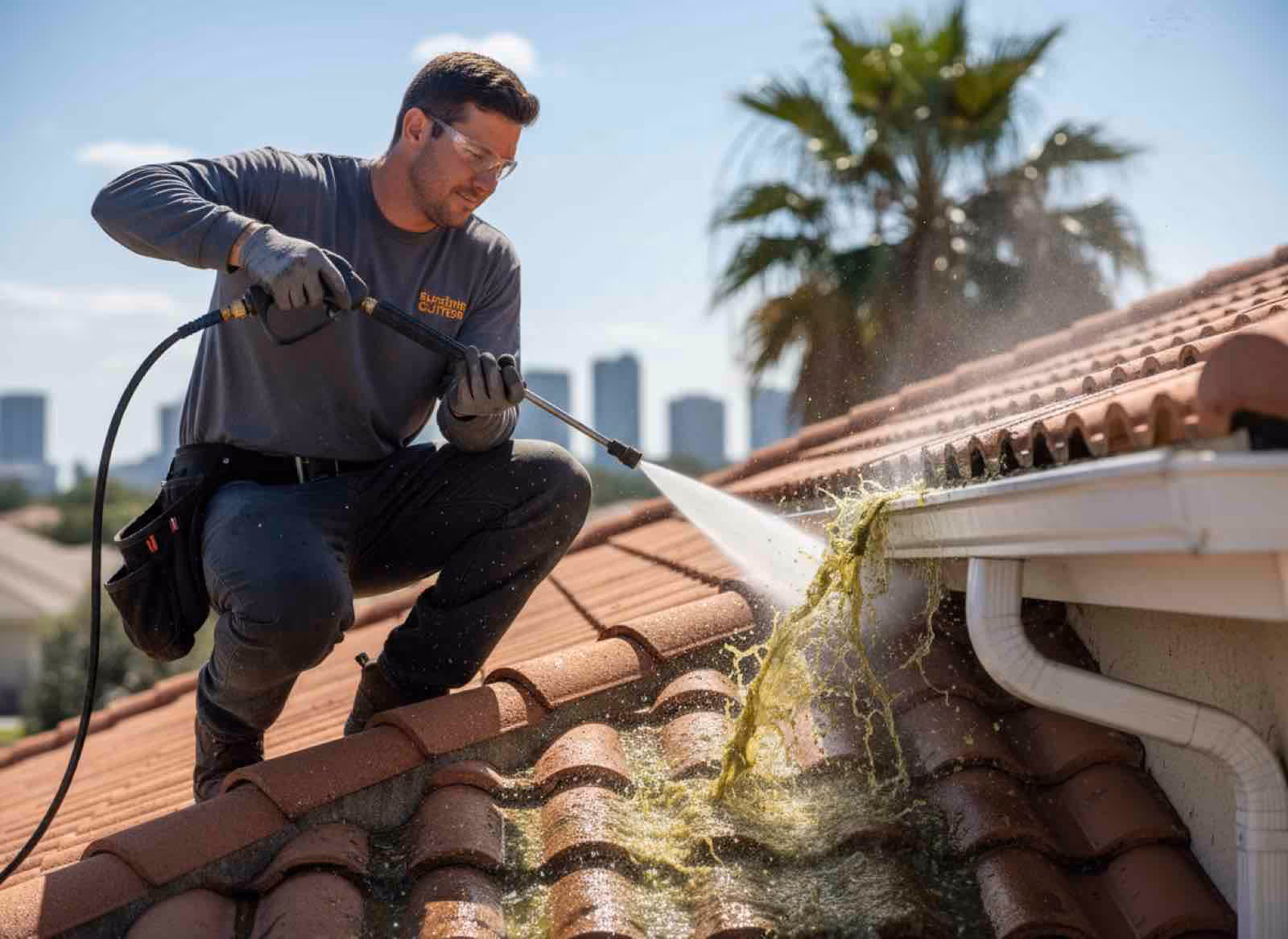 Roof cleaning in Altamonte Springs