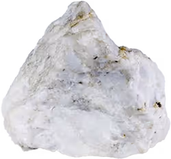 Mineral sulfato en bruto