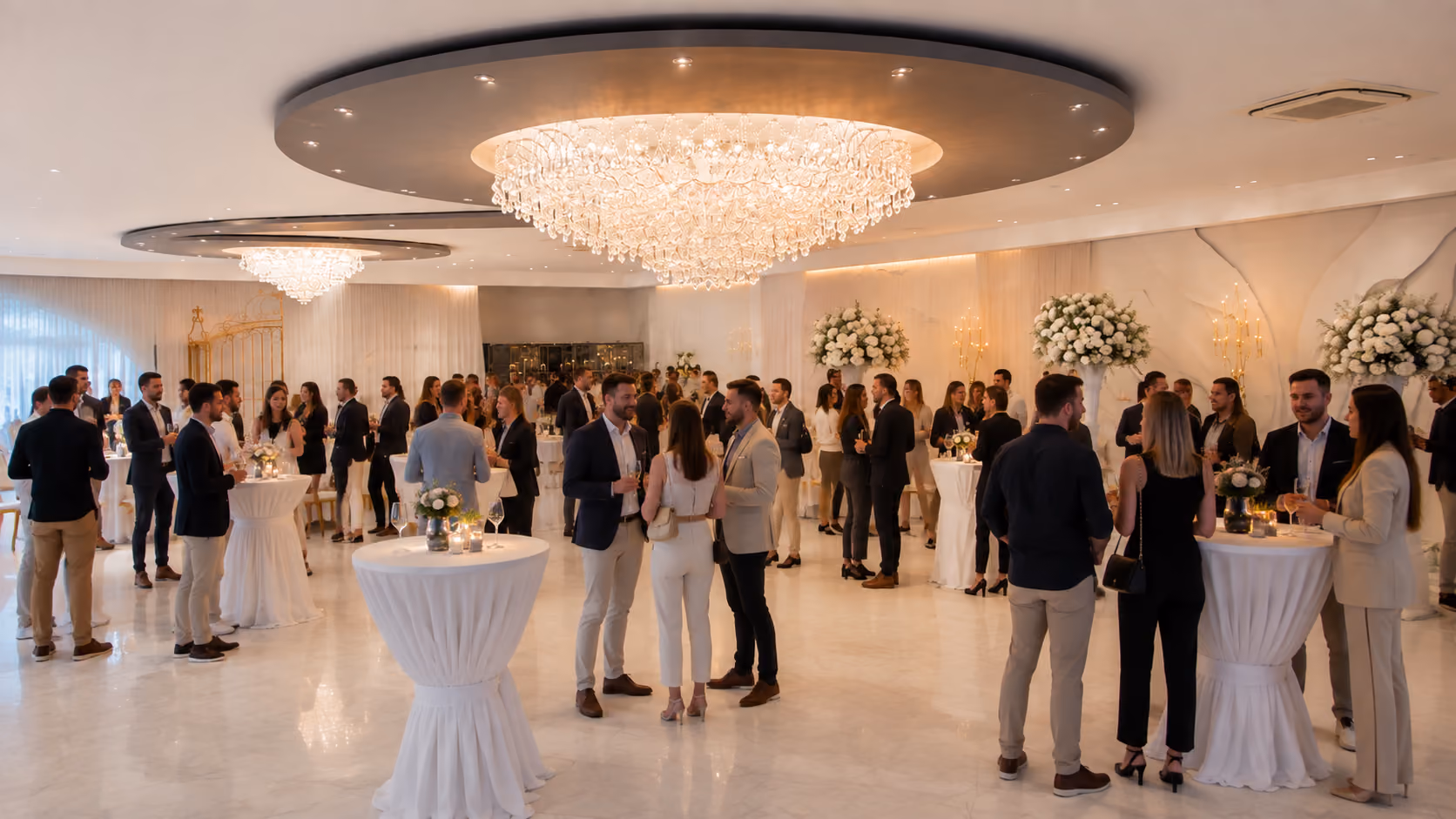 Bedrijfsfeest in de evenementenlocatie van Meet & Much More