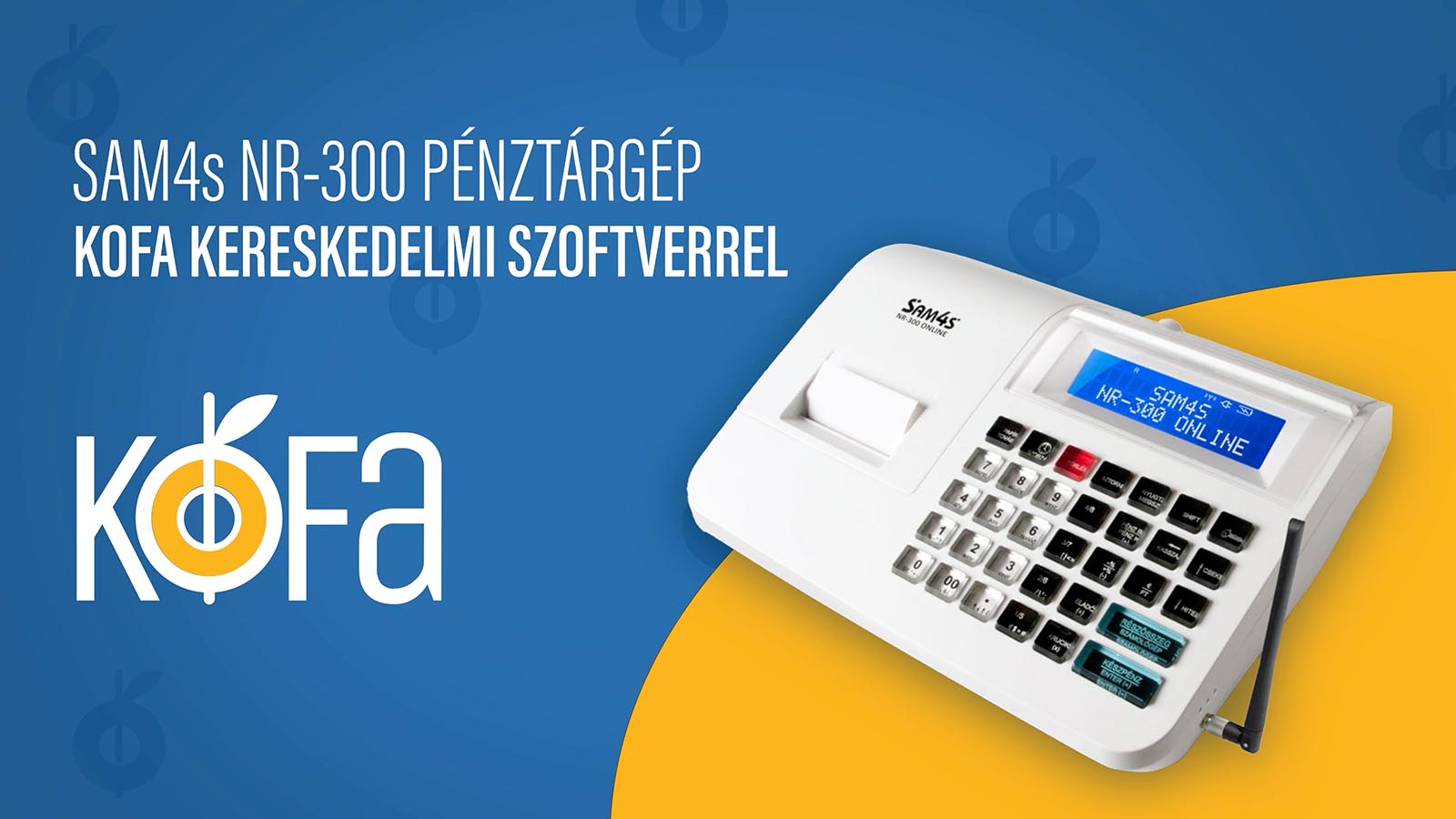 Kasszarendszer Teya terminállal és SAM4s pénztárgéppel