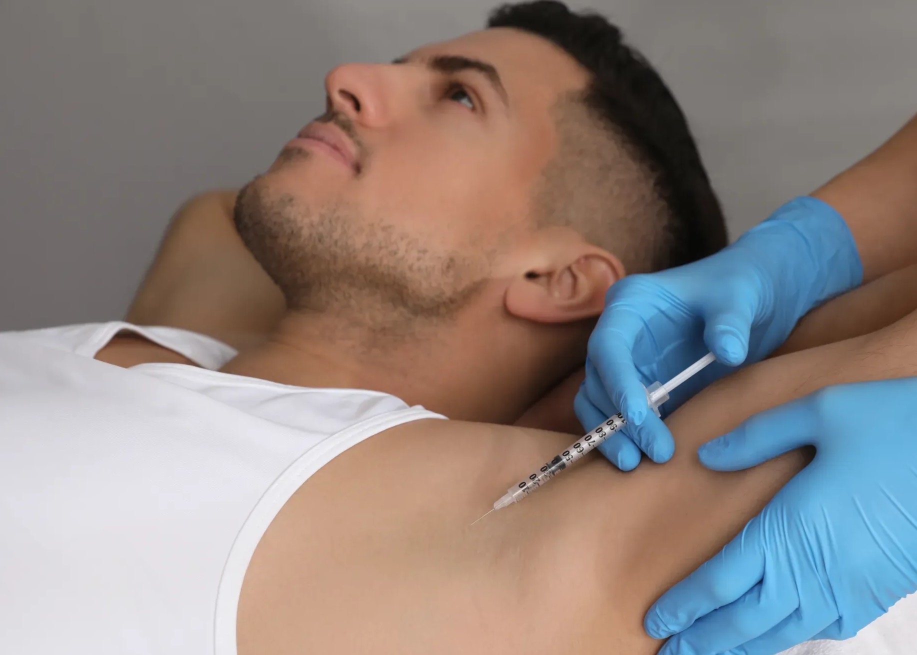 Hyperhidrosis (excessive sweating) treatment at SomaSou MedSpa in Alexandria, VA