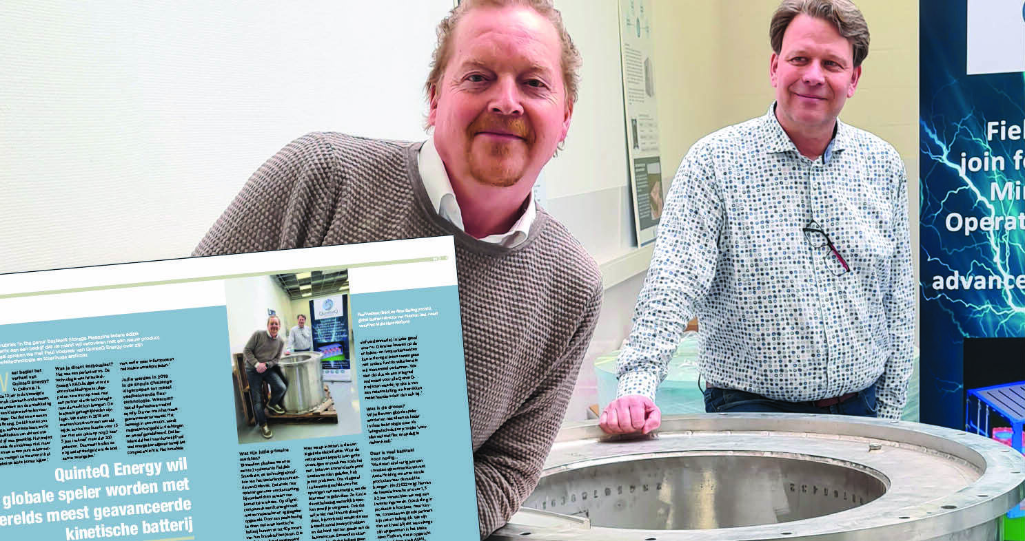 Paul Vosbeek van QuinteQ Energy