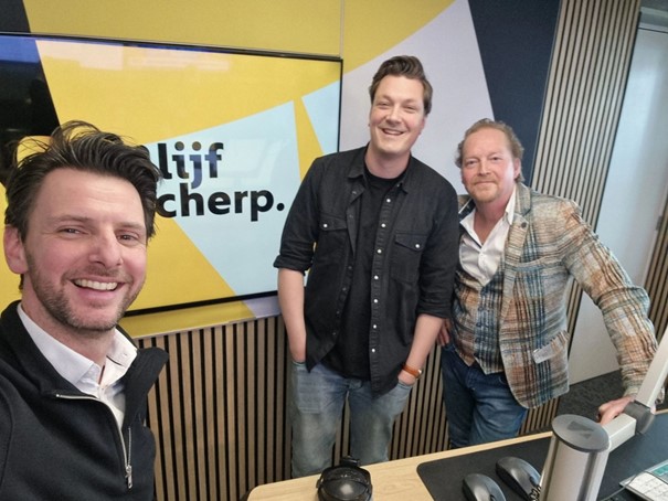 Foto met CEO Paul Vosbeek en BNR