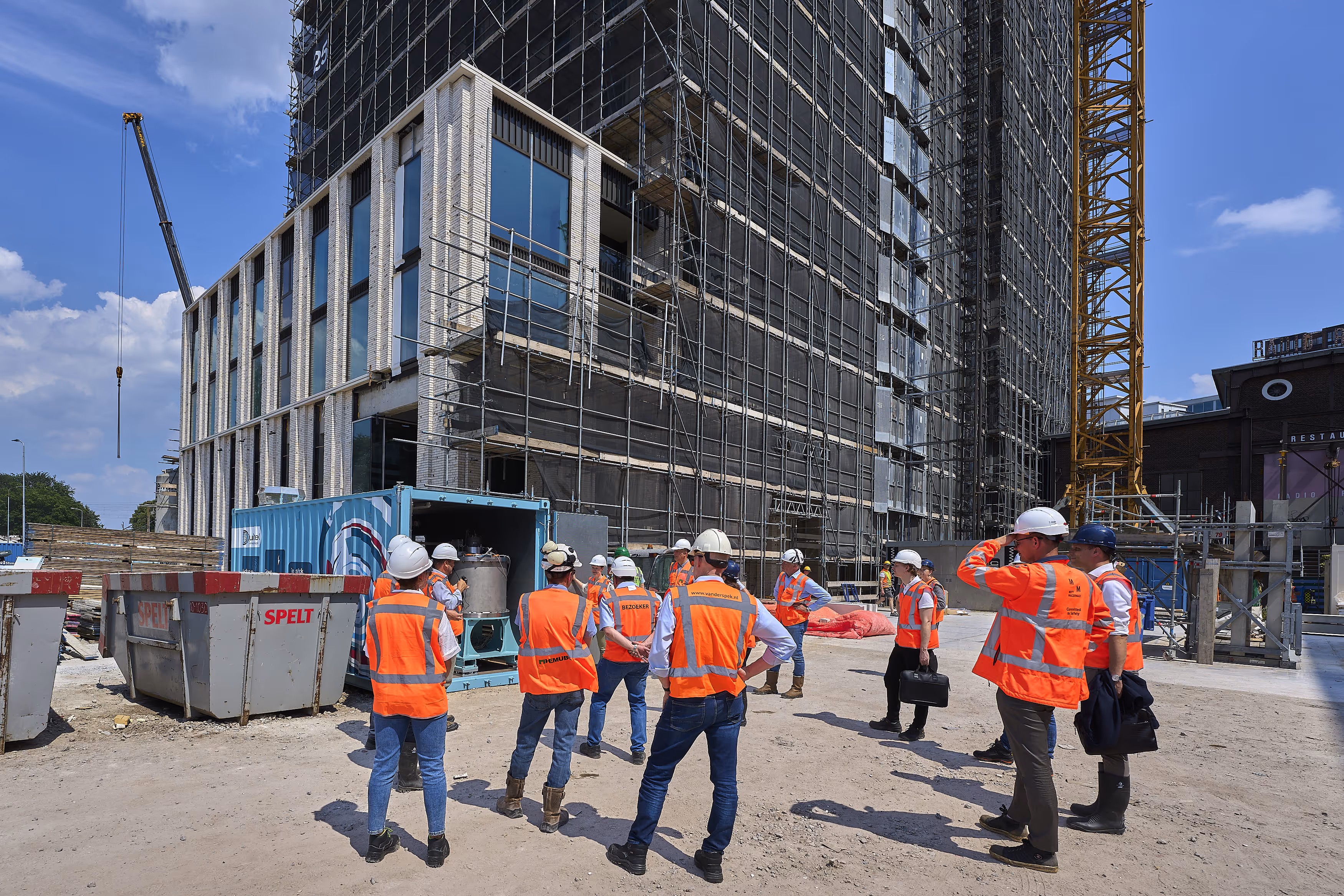 QuinteQ's THOR flywheel on-site 