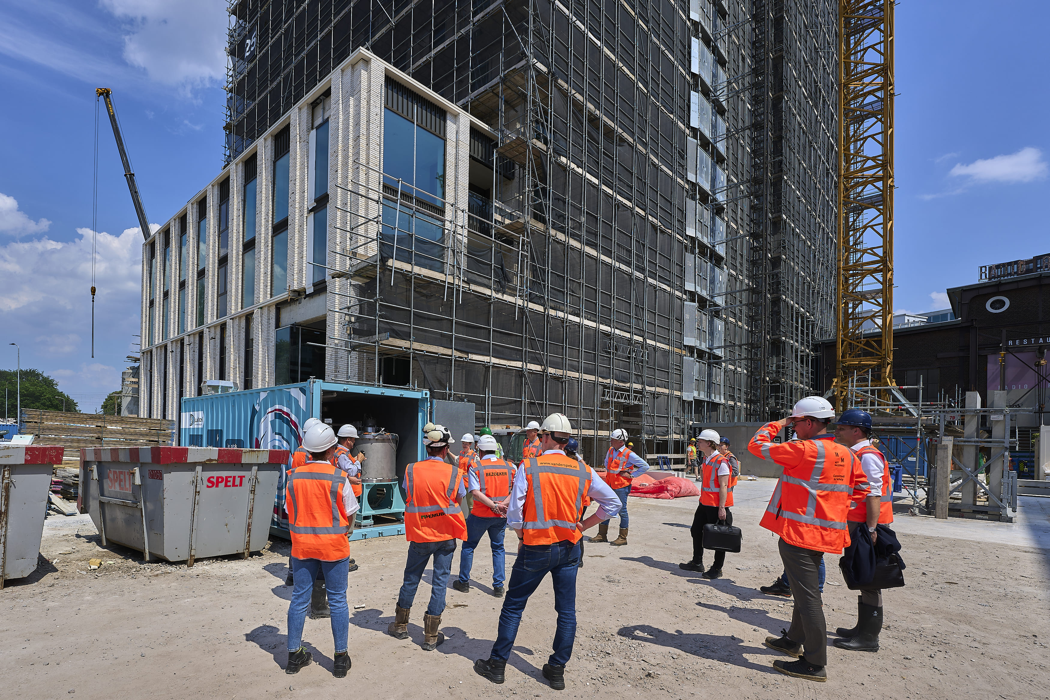 QuinteQ's THOR flywheel on-site 