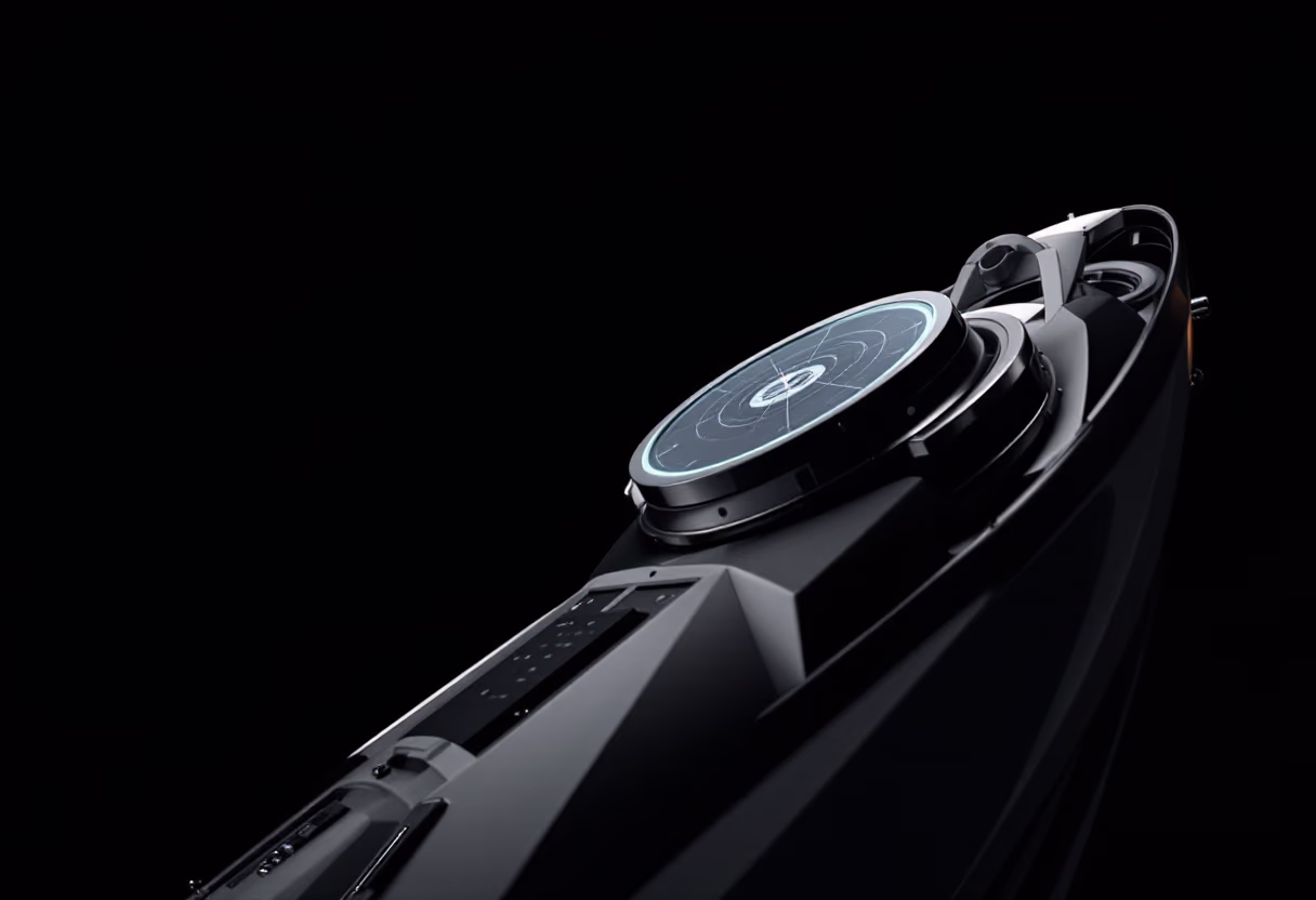 image showcasing ship radar system