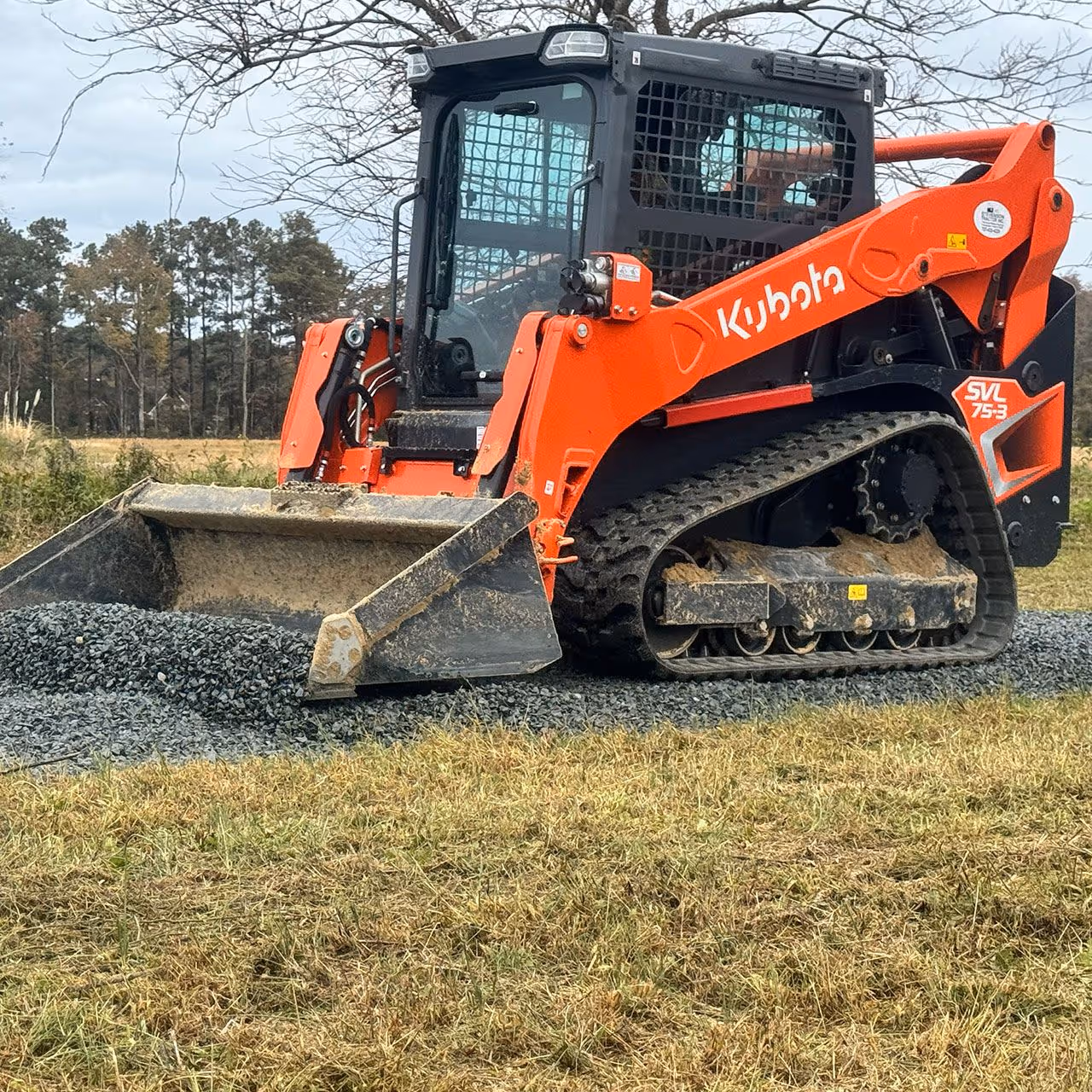 Skid steer services near me by Yard Rescue