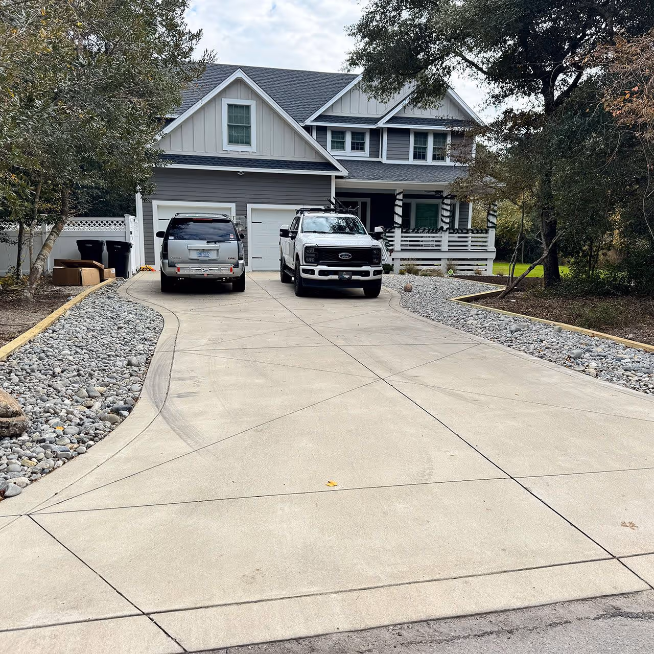 Outdoor transformation showcasing Yard Rescue craftsmanship