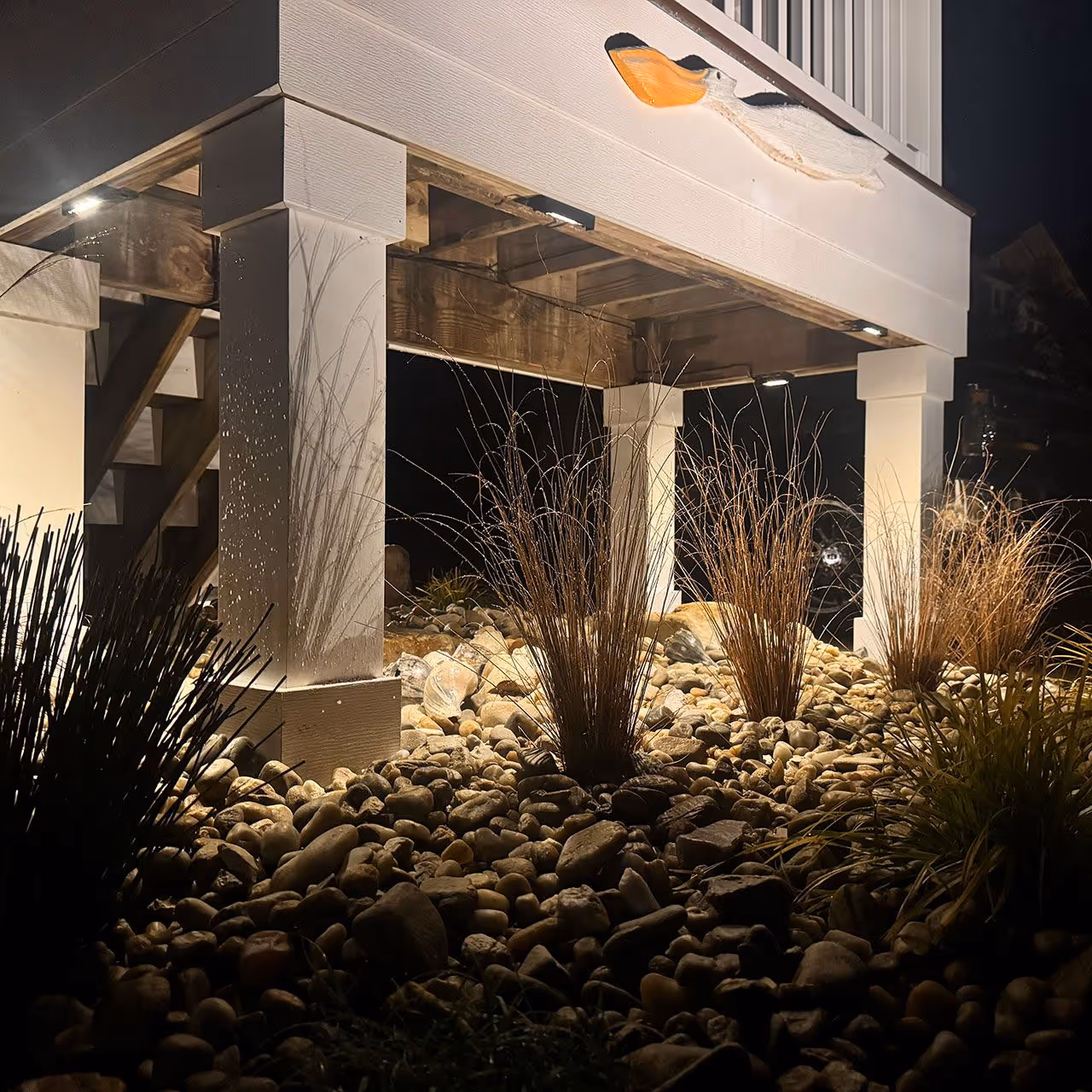 Outdoor landscaping project showcasing quality craftsmanship by Yard Rescue