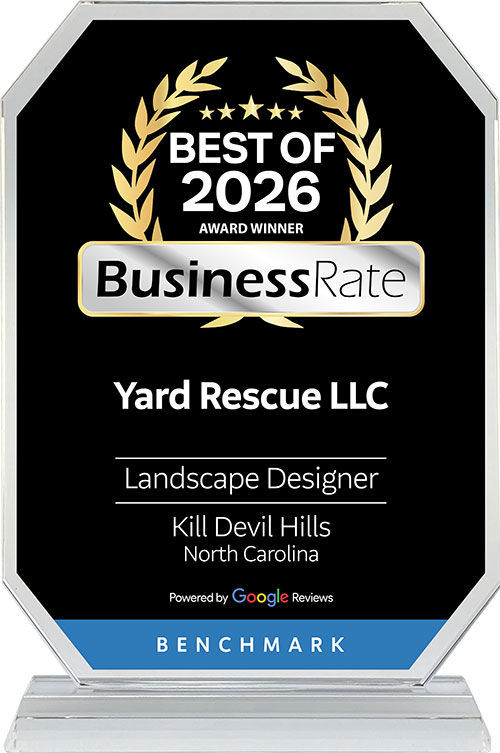 Yard Rescue's 2026 award by Business Rate.
