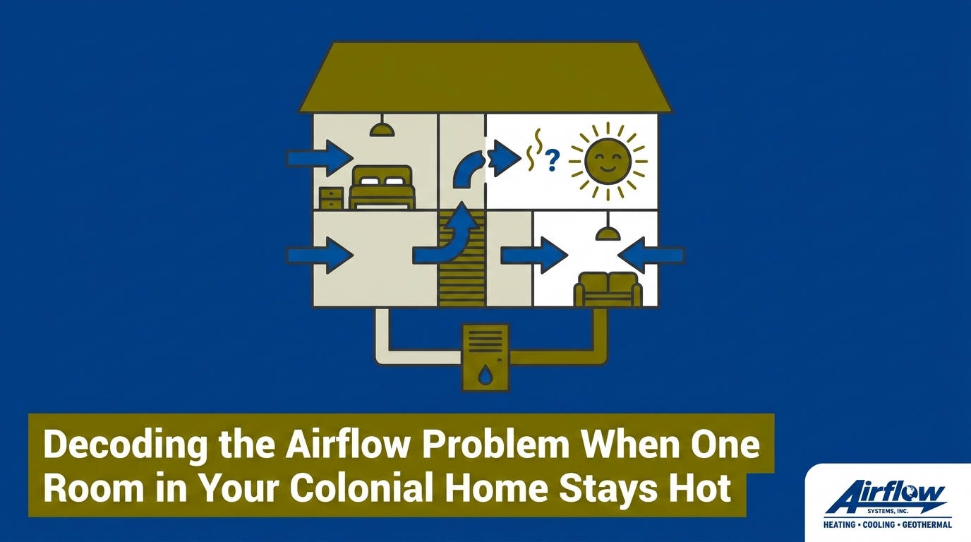 Decoding the Airflow Problem When One Room in Your Colonial Home Stays Hot — featured image