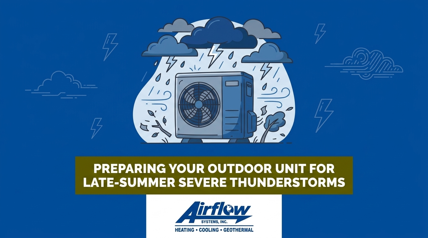 Preparing Your Outdoor Unit for Late-Summer Severe Thunderstorms — featured image