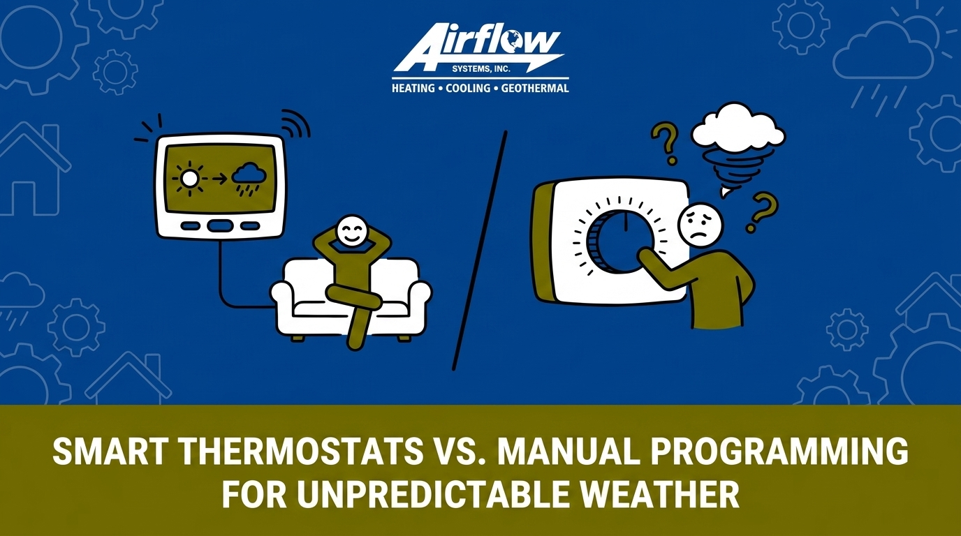 Smart Thermostats vs. Manual Programming for Unpredictable Weather — featured image