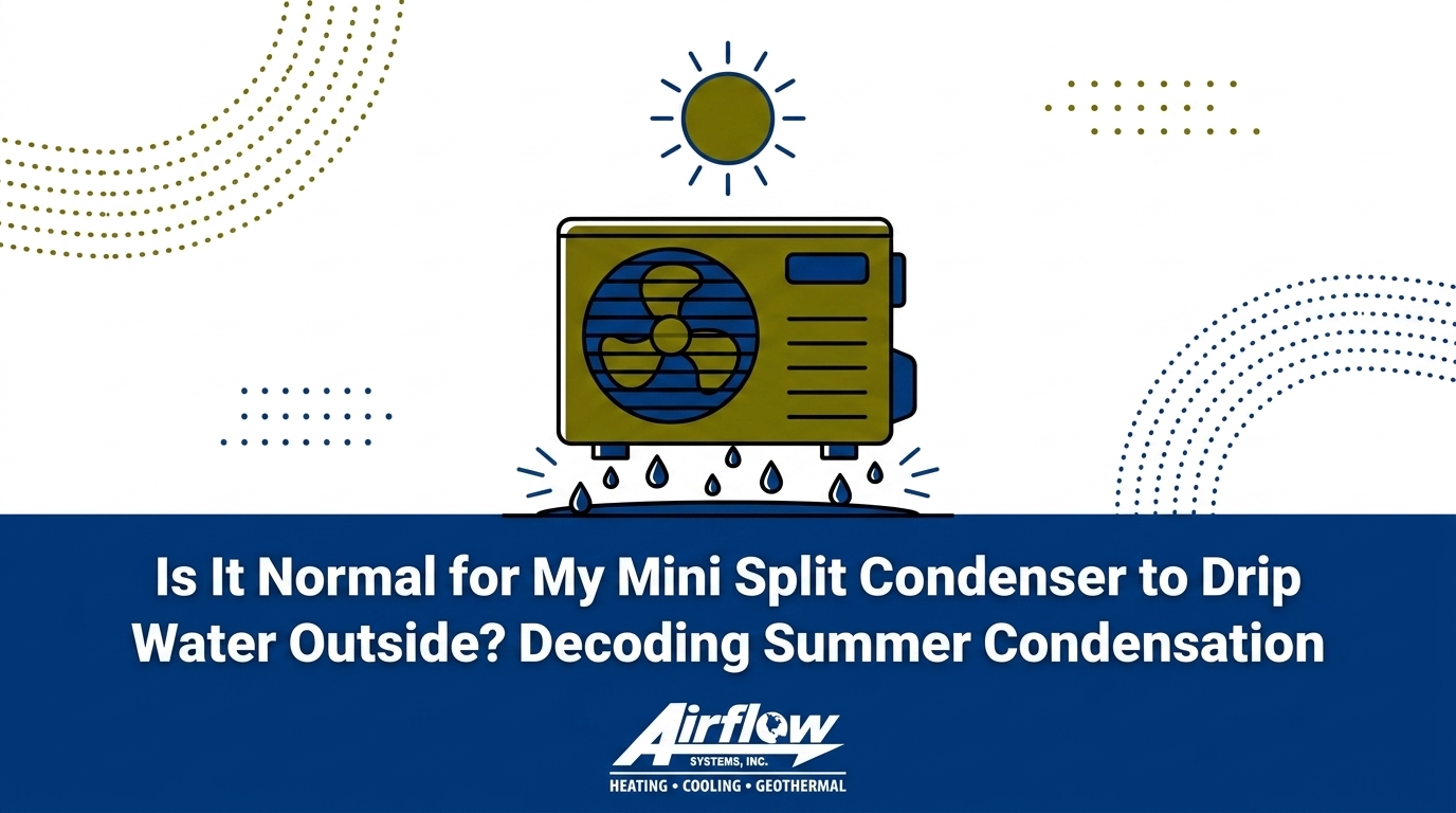 Is It Normal for My Mini Split Condenser to Drip Water Outside? Decoding Summer Condensation — featured image