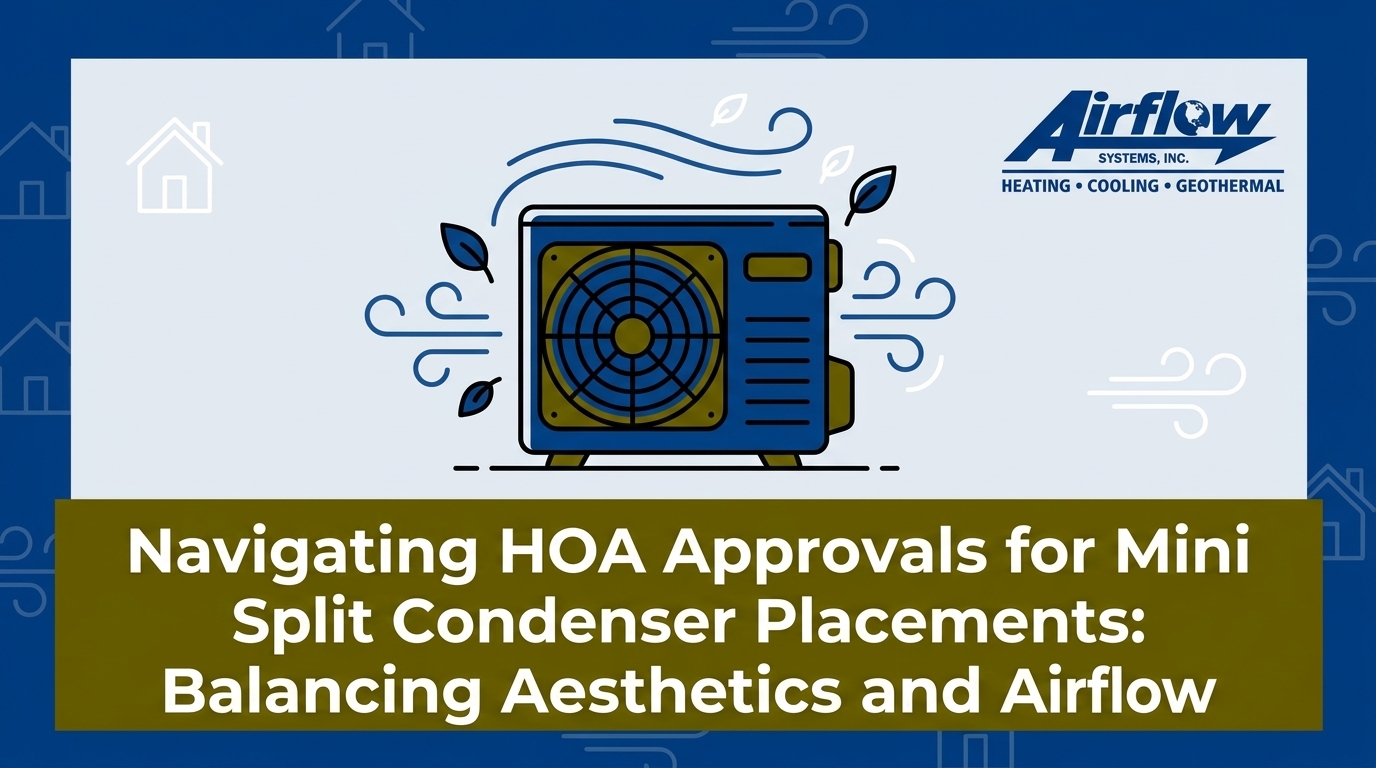 Navigating HOA Approvals for Mini Split Condenser Placements: Balancing Aesthetics and Airflow — featured image