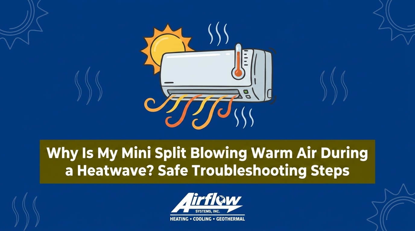 Why Is My Mini Split Blowing Warm Air During a Heatwave? Safe Troubleshooting Steps — featured image