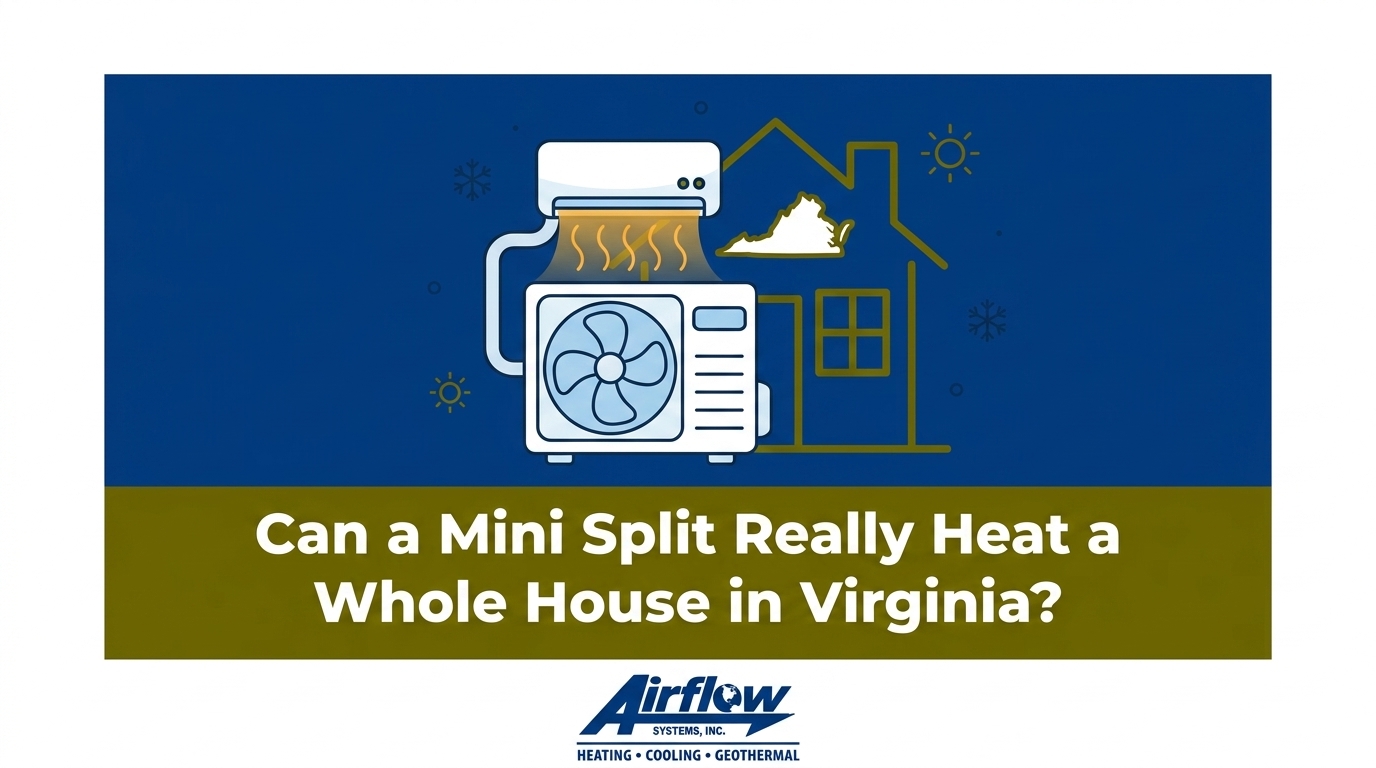 Can a Mini Split Really Heat a Whole House in Virginia? — featured image