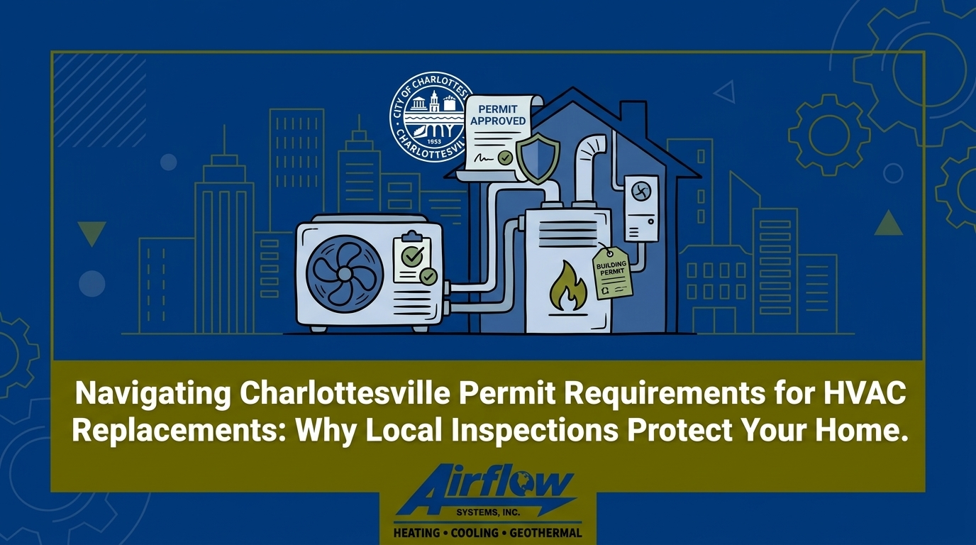 Navigating Charlottesville Permit Requirements for HVAC Replacements: Why Local Inspections Protect Your Home — featured image