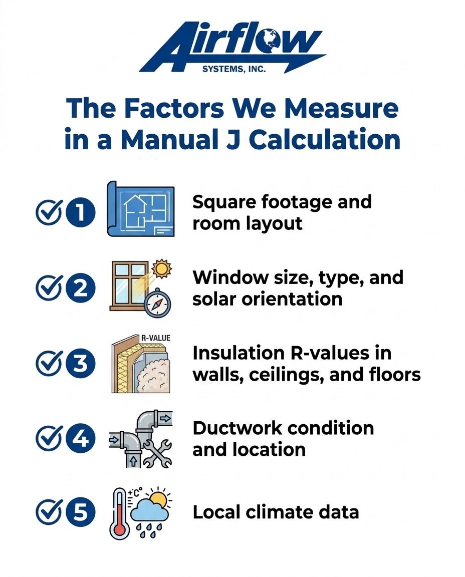 The Factors We Measure in a Manual J Calculation