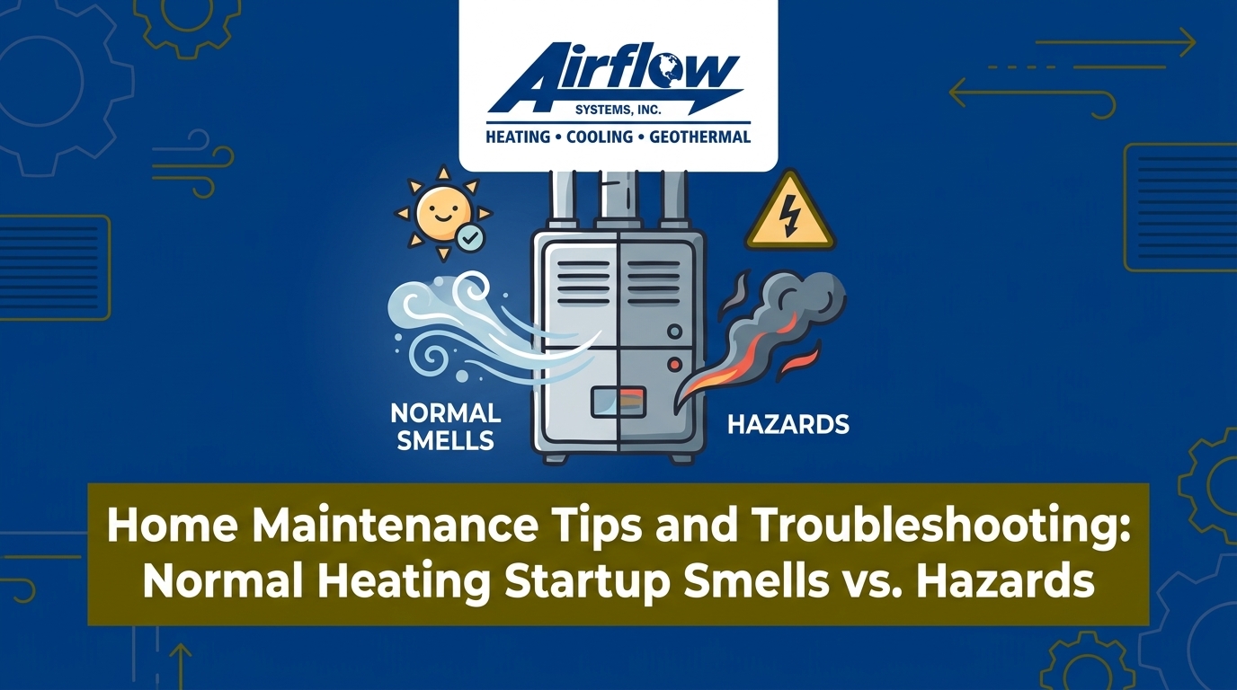 Home Maintenance Tips and Troubleshooting: Normal Heating Startup Smells vs. Hazards — featured image