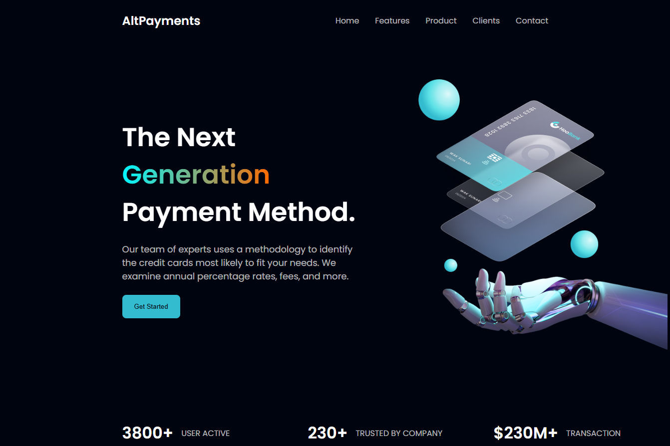 crypto landing page cta