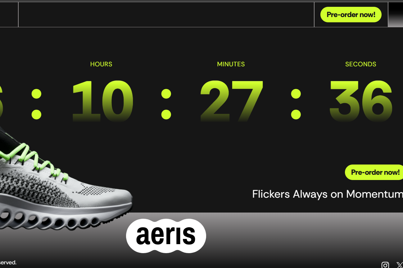 sport shoe ecommerce