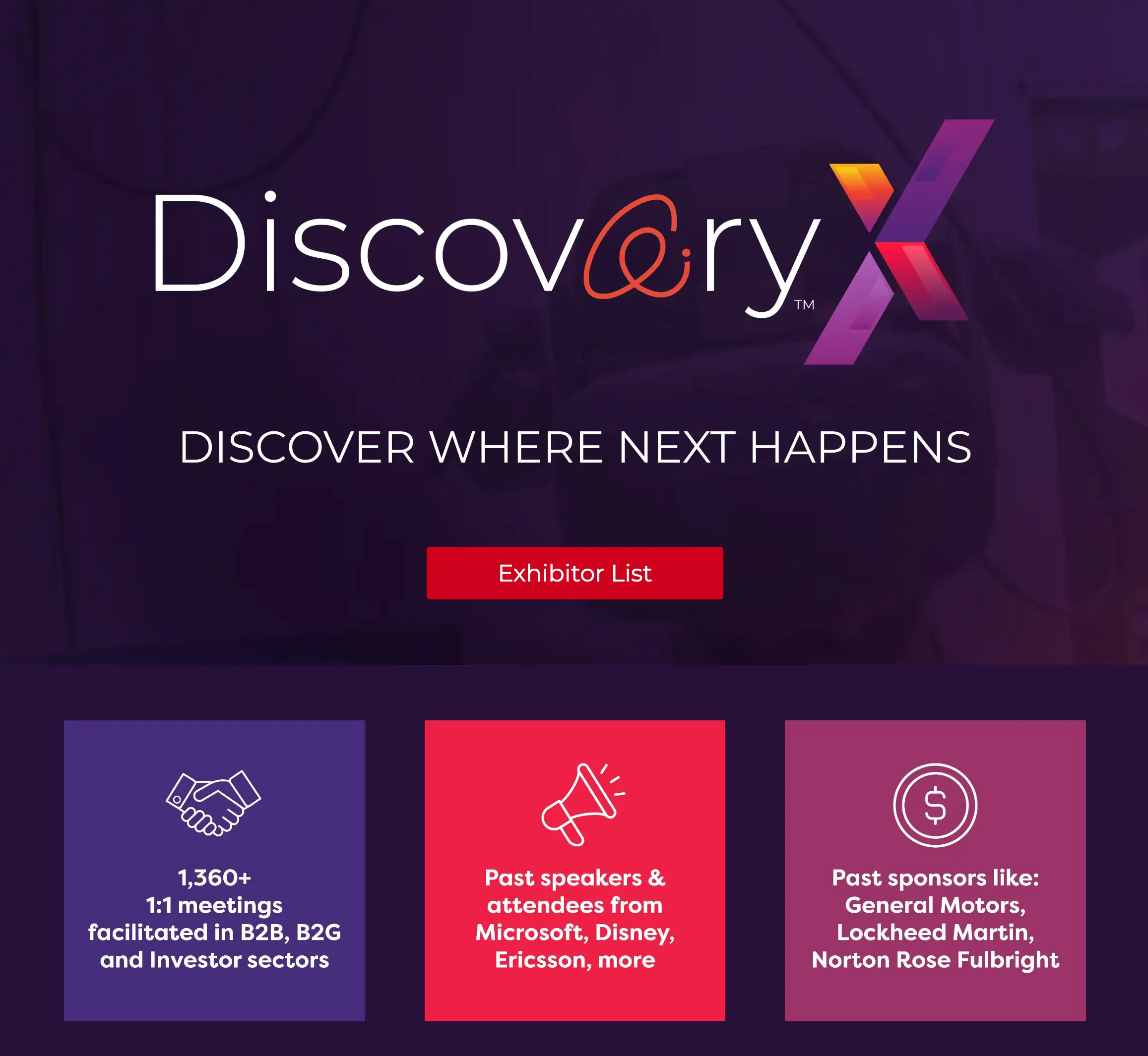 Discovery X Conference