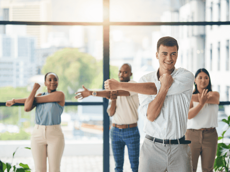 Workplace Fitness Challenges - Stretching