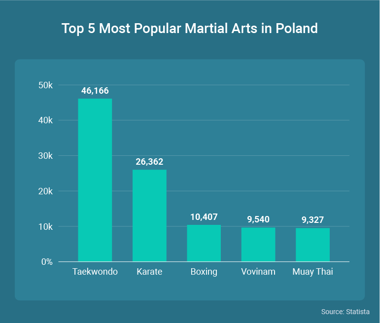 Top 5 Most Popular Martial Arts in Poland