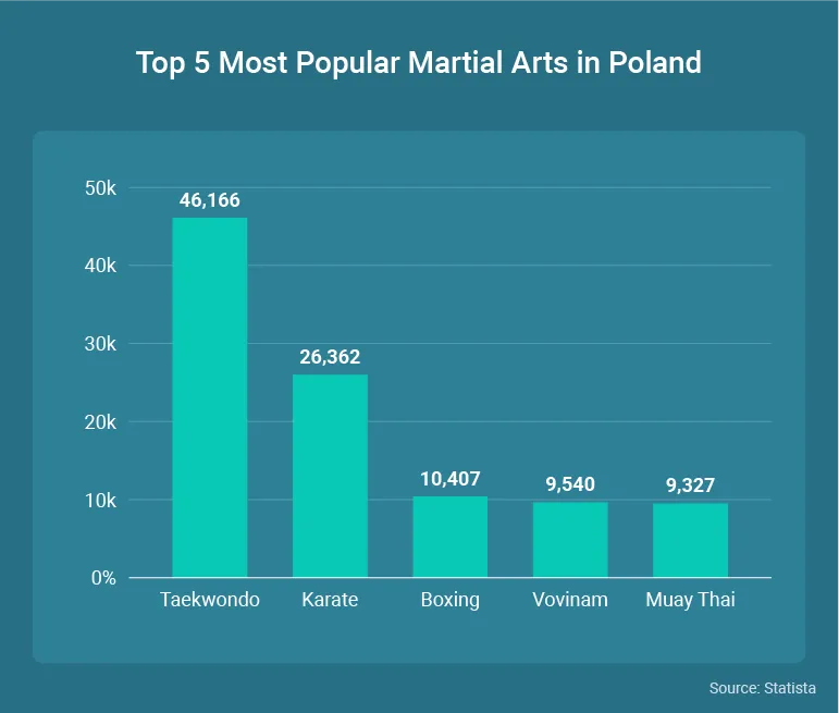 Top 5 Most Popular Martial Arts in Poland