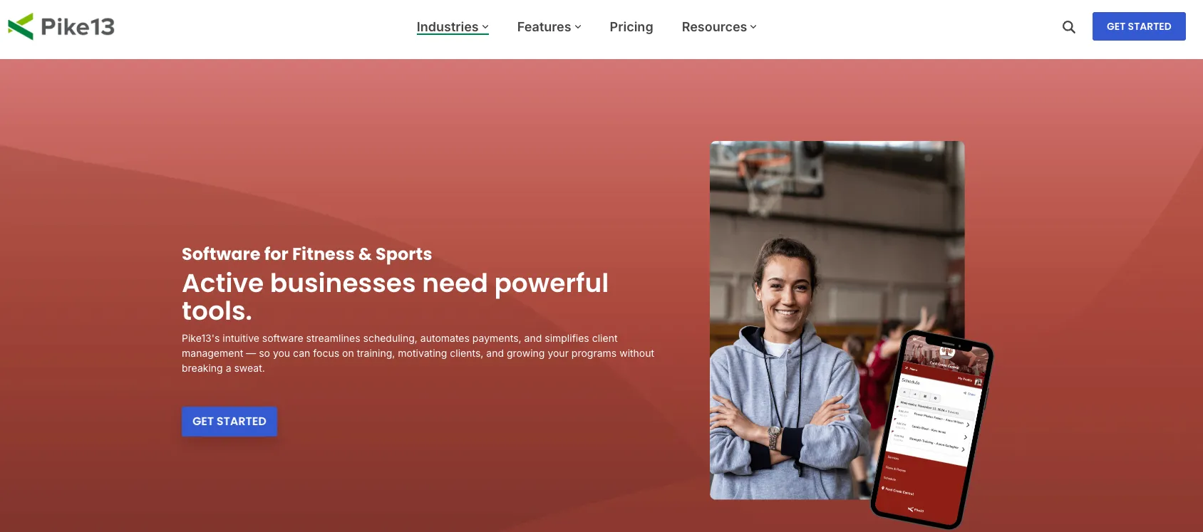pike13 homepage