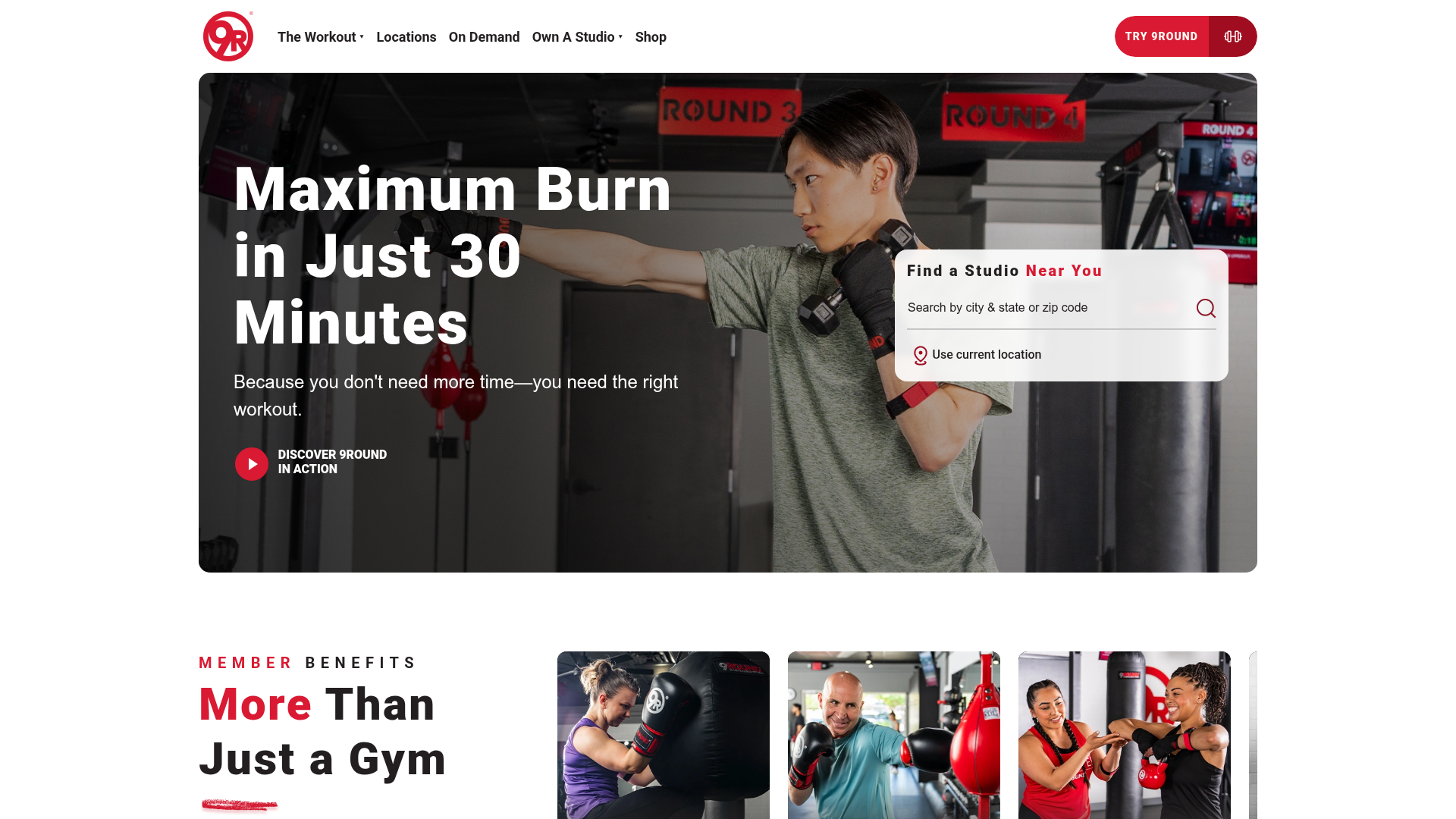 9Round homepage