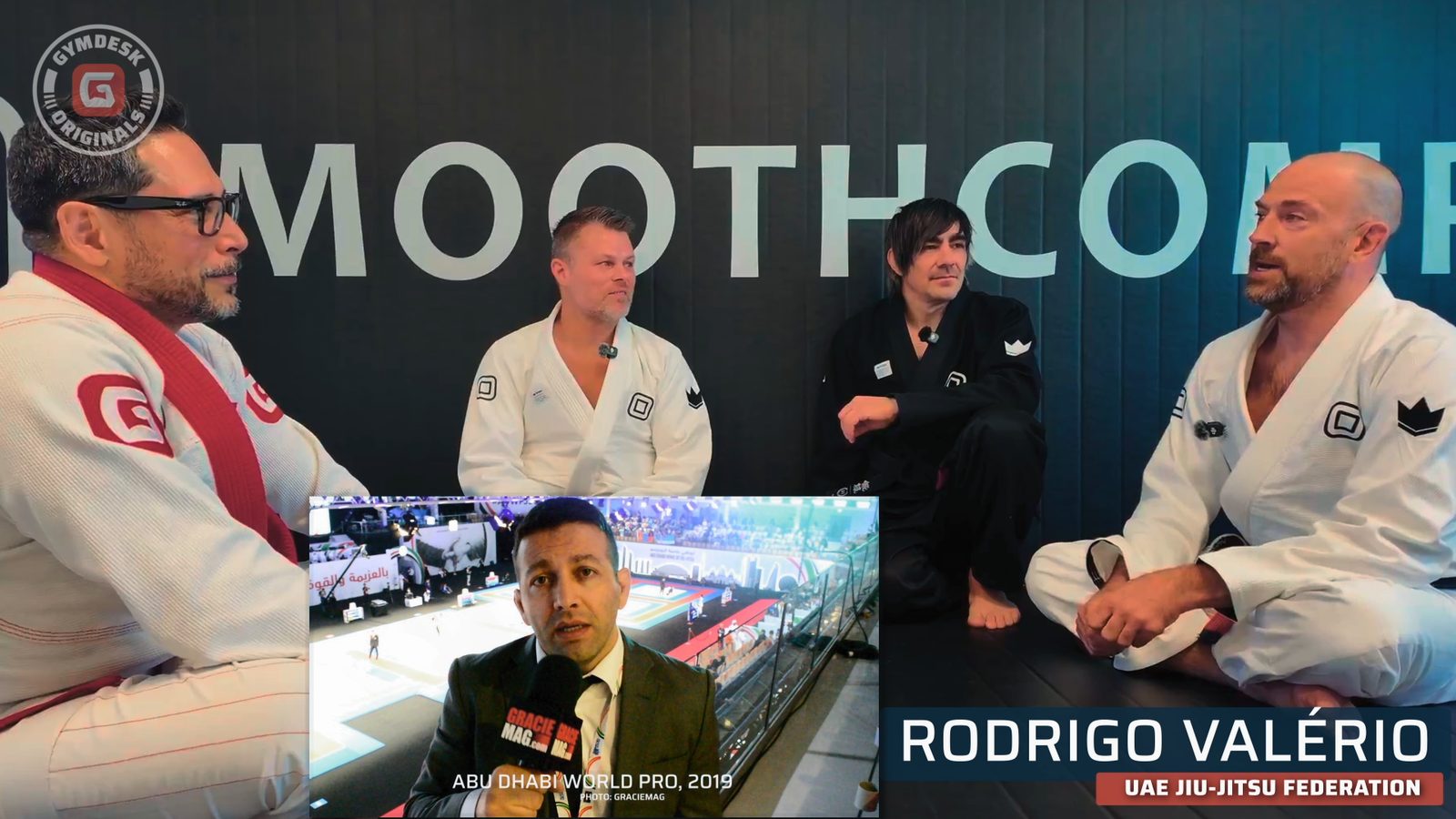 Rodrigo Valério of the UAE Jiu-Jitsu Federation, shown in the episode