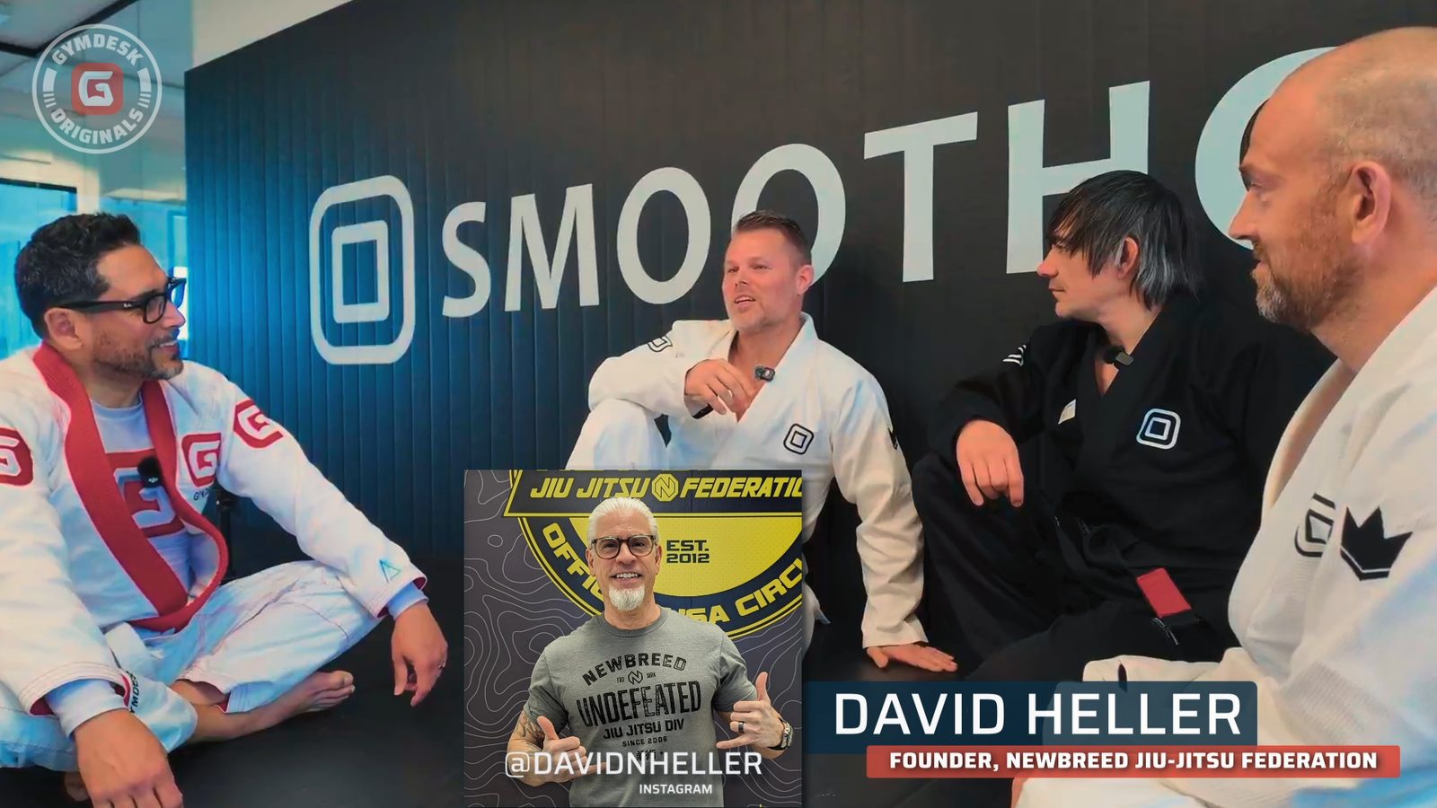 David Heller, founder of the Newbreed Jiu-Jitsu Federation