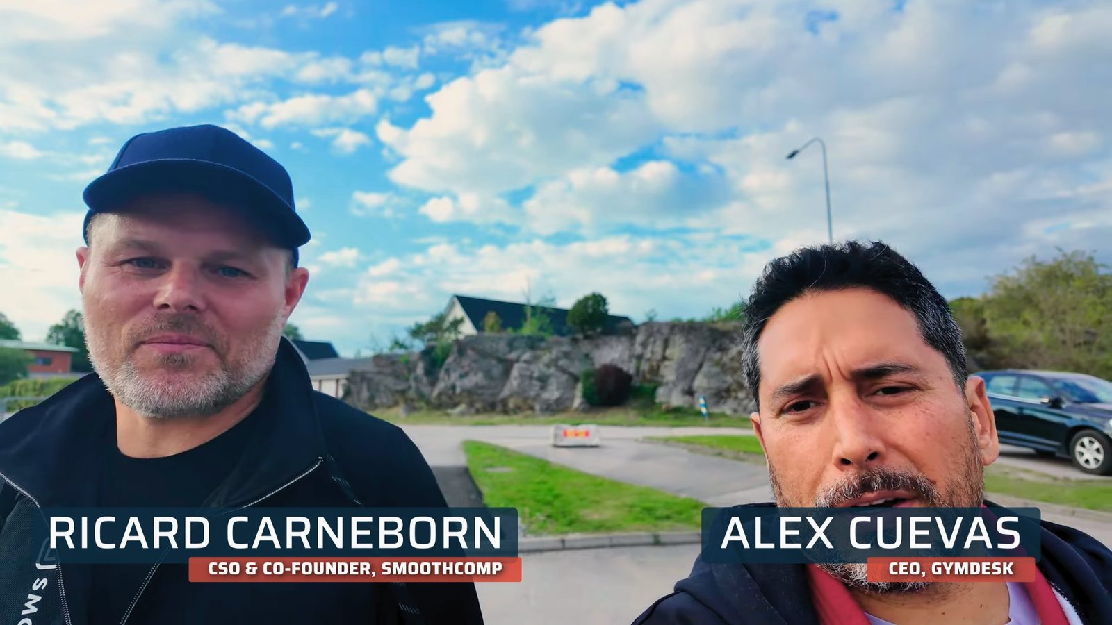 Ricard Carneborn and Alex Cuevas in Stenungsund