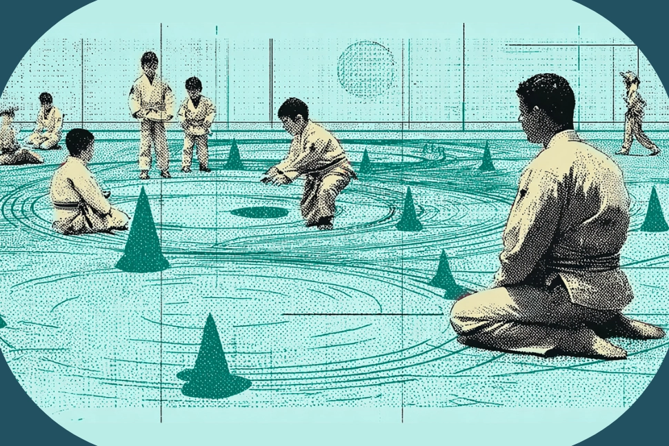 kids bjj games teach jiu jitsu featured image