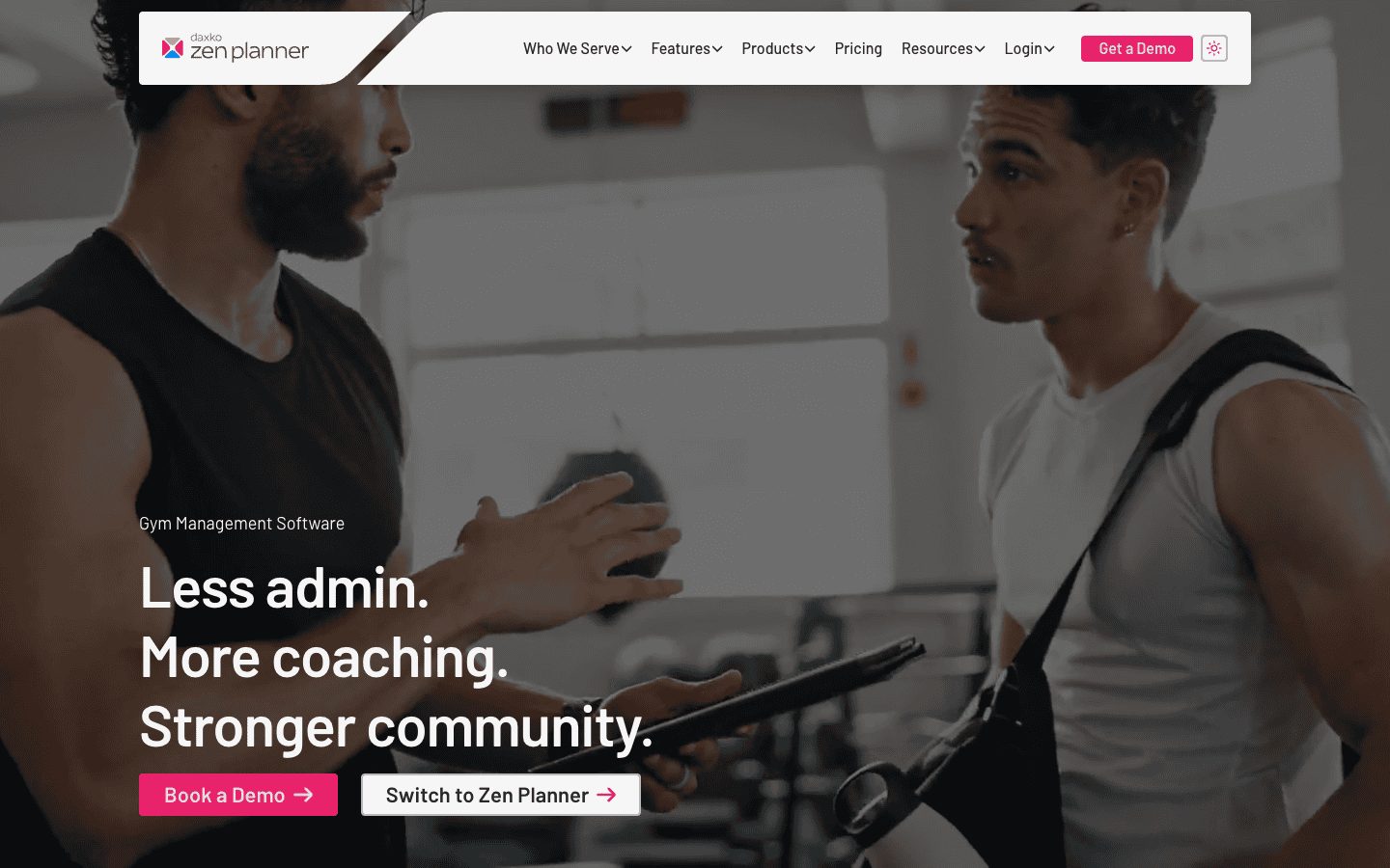 Zen Planner homepage, October 2026