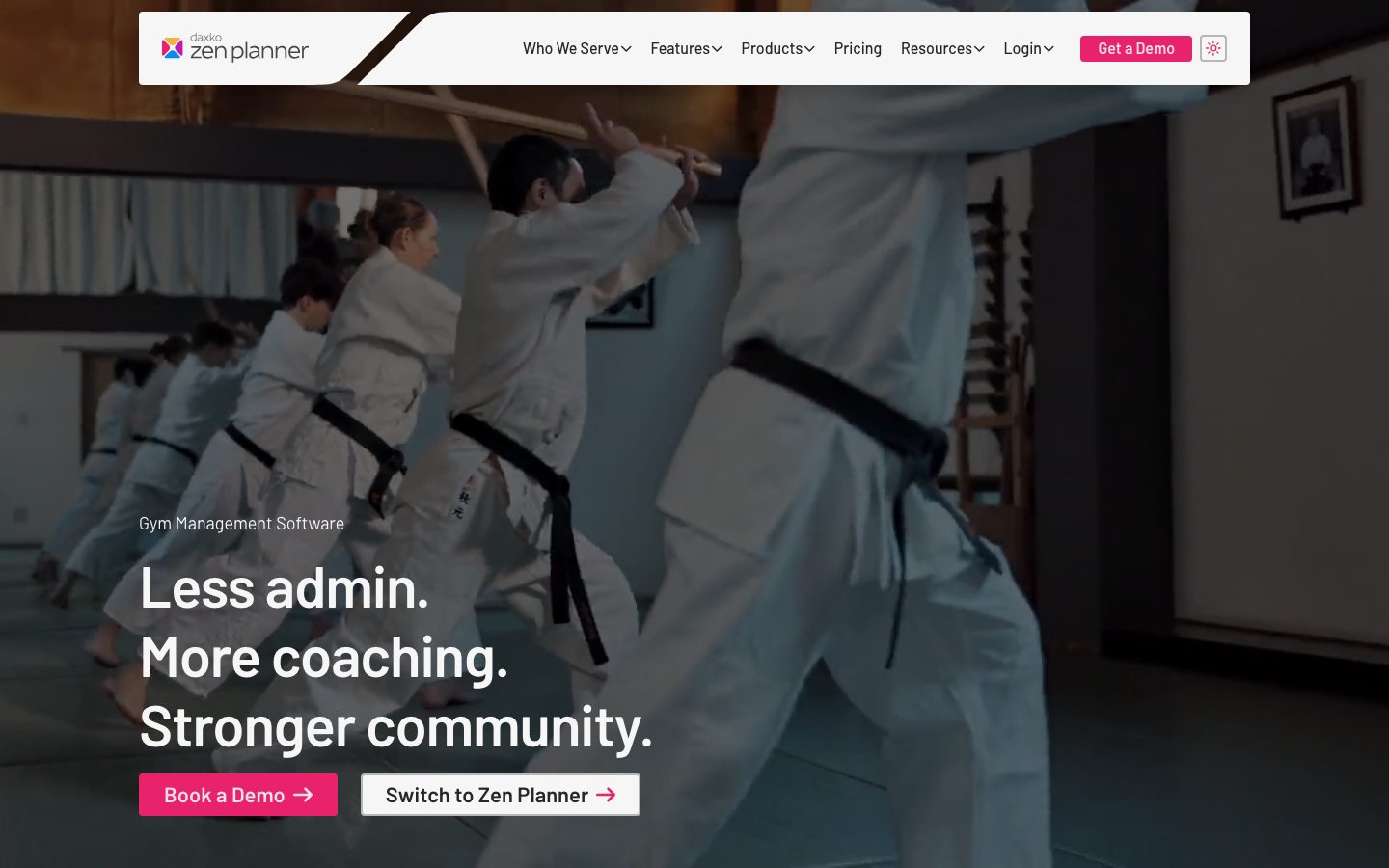 Zen Planner homepage, October 2026