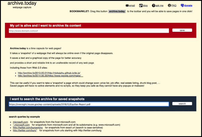 Cache 22 Image 2 - Archive Screenshot