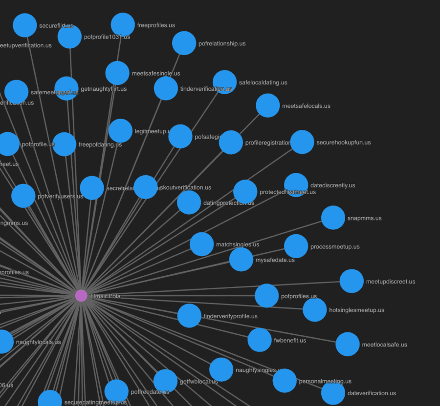 Dating Sites Visualization Image 