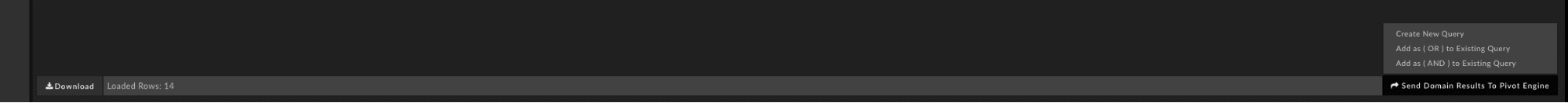 DomainTools 101 Iris Pivot Engine