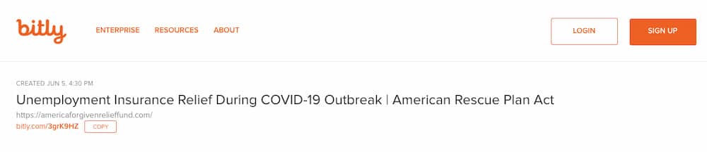 DomainTools researchers were able to see that some of these links were being pushed by Bitly link shortening links.