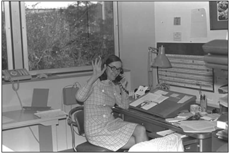 American information scientist, Elizabeth Feinler.