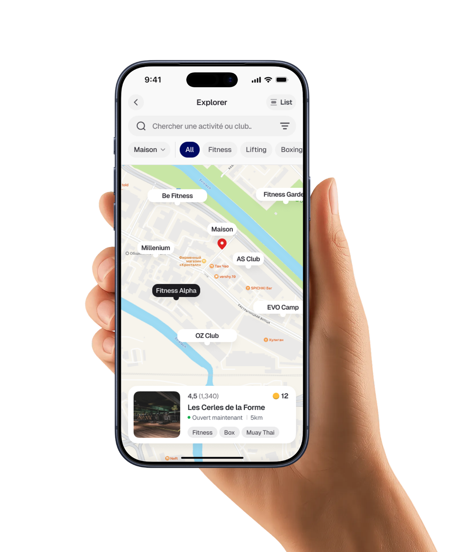 Application WellPass permettant de réserver des activités sport et bien-être en entreprise au Maroc