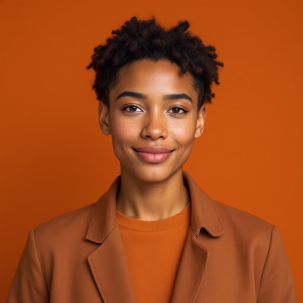 [headshot] image of customer (for a humanitarian aid nonprofit)