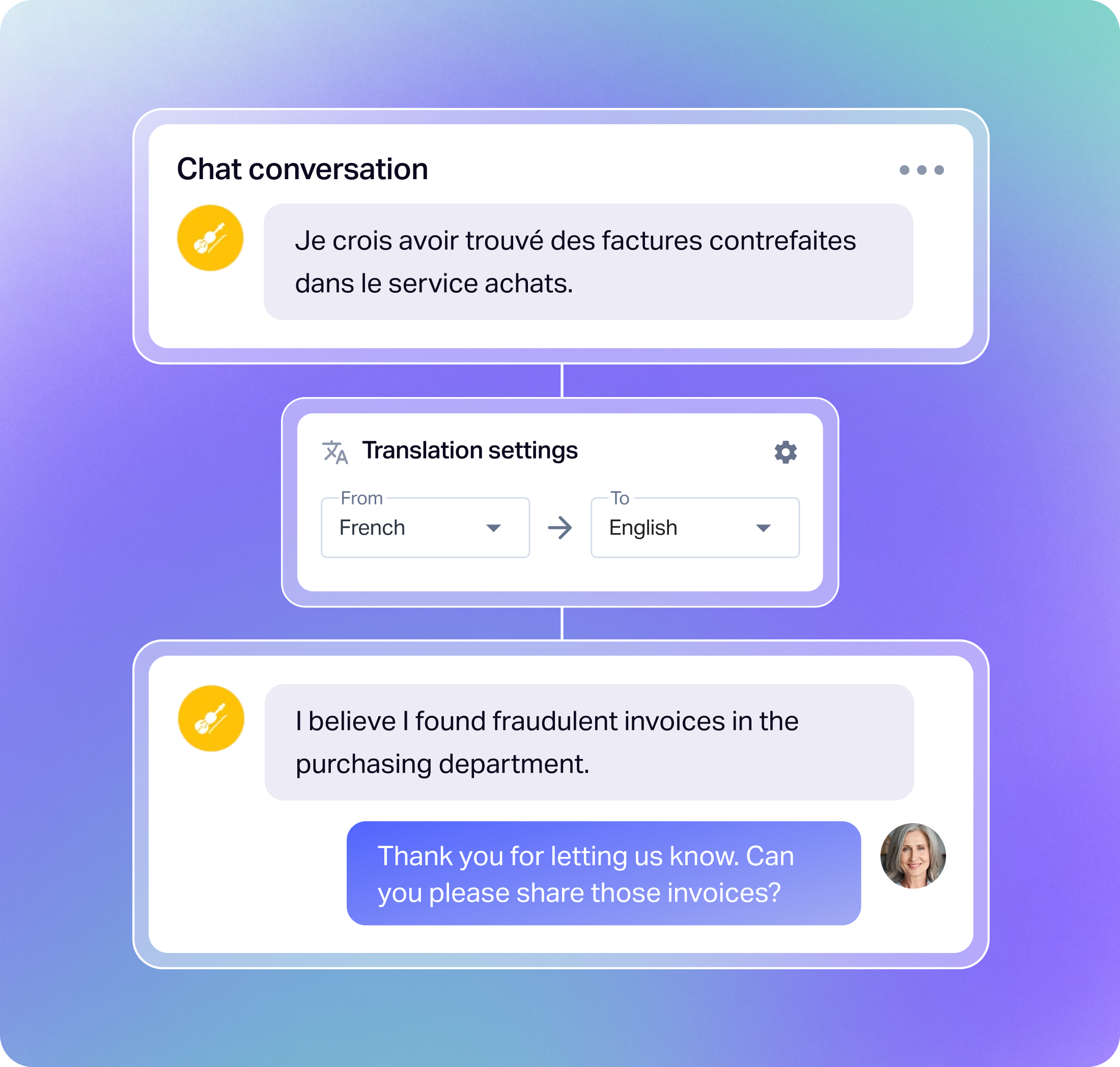 Whispli AI translation
