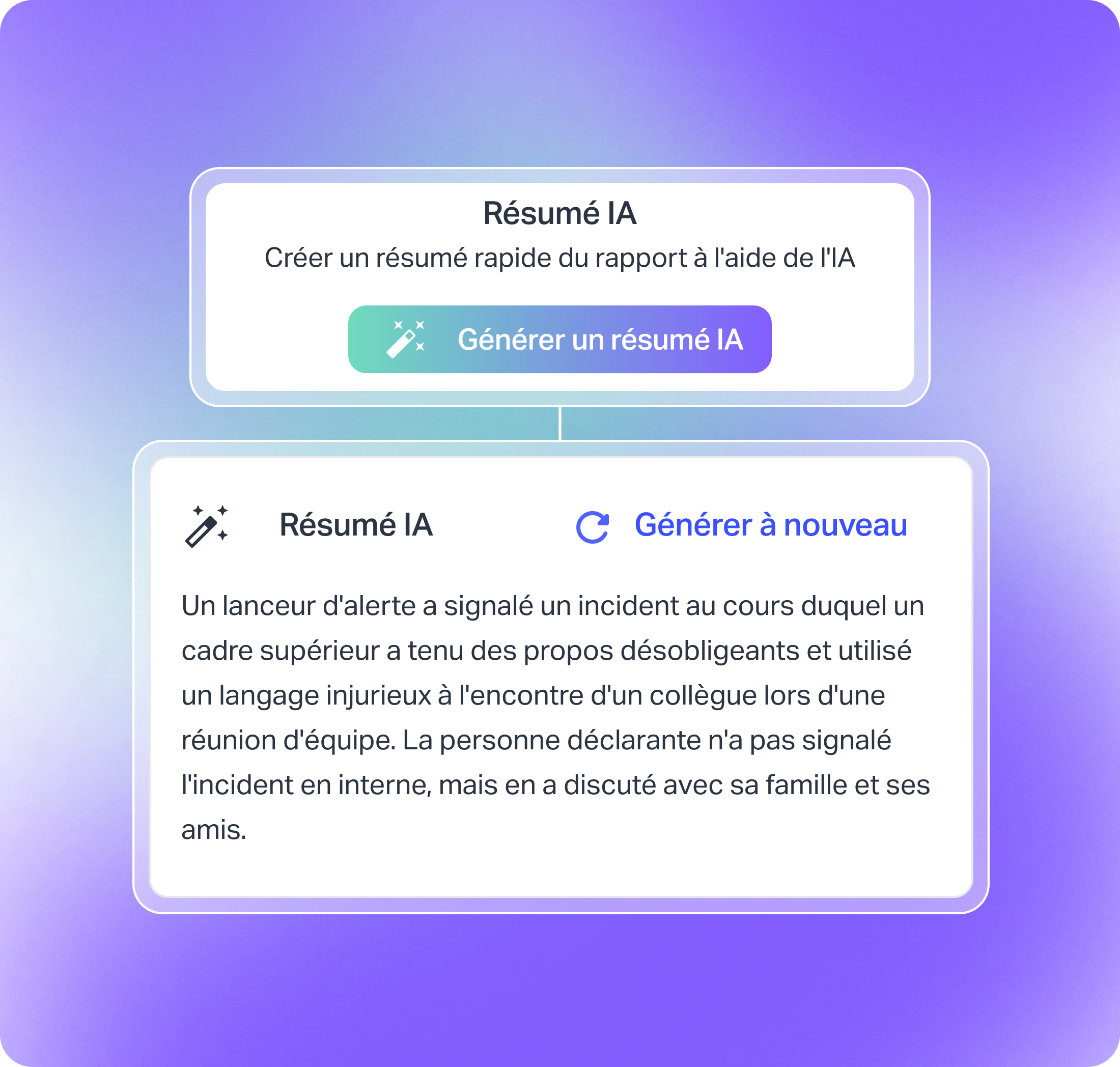 Whispli résumé IA