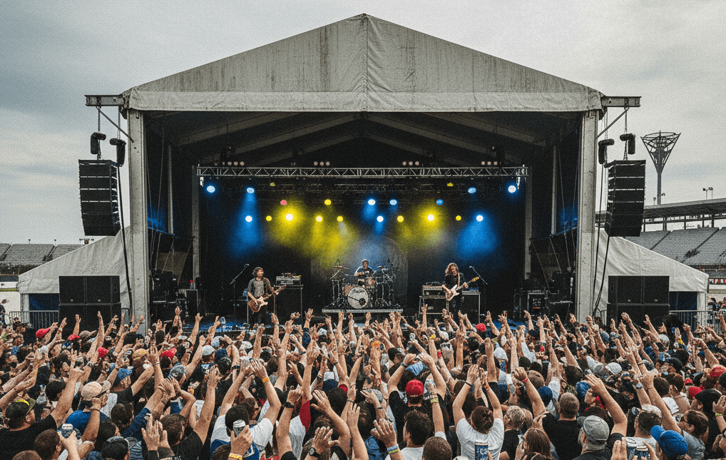 image of community event at an auto dealership