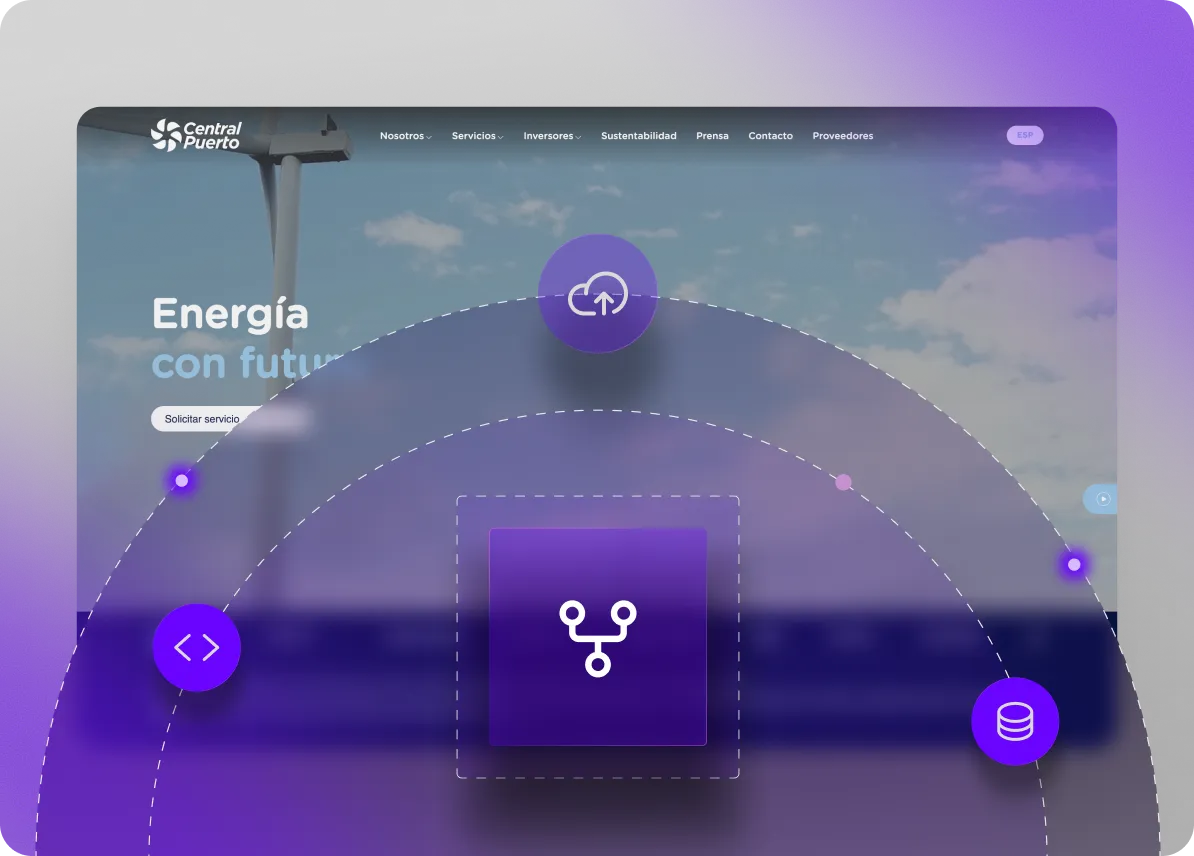 Interior of a modern data center with rows of server racks illuminated by blue lights and a reflective floor.