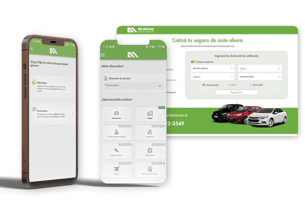 Ejemplo sitio web desarrollo y app a medida
